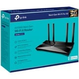 TP-Link Archer AX10 router wireless Gigabit Ethernet Dual-band (2.4 GHz/5 GHz) Nero Nero, Wi-Fi 6 (802.11ax), Dual-band (2.4 GHz/5 GHz), Collegamento ethernet LAN, Nero, Router da tavolo