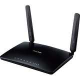TP-Link Archer MR200 router wireless Fast Ethernet Dual-band (2.4 GHz/5 GHz) 4G Nero, Router WIRELESS LTE Nero, Wi-Fi 5 (802.11ac), Dual-band (2.4 GHz/5 GHz), Collegamento ethernet LAN, 3G, Nero, Router da tavolo