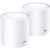 TP-Link DECO X60(2-PACK) sistema Wi-Fi Mesh Dual-band (2.4 GHz/5 GHz) Wi-Fi 6 (802.11ax) Bianco Interno bianco, Bianco, Interno, Potenza, status, 0 - 40 °C, -40 - 70 °C, 10 - 90%