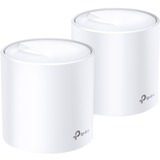 TP-Link DECO X60(2-PACK) sistema Wi-Fi Mesh Dual-band (2.4 GHz/5 GHz) Wi-Fi 6 (802.11ax) Bianco Interno, Router di rete bianco, Bianco, Interno, Potenza, status, 0 - 40 °C, -40 - 70 °C, 10 - 90%