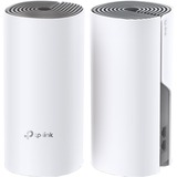 TP-Link Deco E4 (2-pack) Dual-band (2.4 GHz/5 GHz) Wi-Fi 5 (802.11ac) Bianco, Grigio Interno bianco, Bianco, Grigio, Interno, LAN, WLAN, 0 - 40 °C, -40 - 70 °C, 10 - 90%