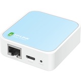 TP-Link TL-WR802N router wireless Fast Ethernet Banda singola (2.4 GHz) 4G Blu, Bianco Wi-Fi 4 (802.11n), Banda singola (2.4 GHz), Collegamento ethernet LAN, 4G, Blu, Bianco, Router da tavolo