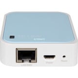 TP-Link TL-WR802N router wireless Fast Ethernet Banda singola (2.4 GHz) Blu, Bianco Wi-Fi 4 (802.11n), Banda singola (2.4 GHz), Collegamento ethernet LAN, Blu, Bianco, Router portatile