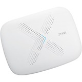 Zyxel MULTY X WSQ50 TRI-BAND router wireless Gigabit Ethernet Dual-band (2.4 GHz/5 GHz) 4G Bianco bianco, Wi-Fi 4 (802.11n), Dual-band (2.4 GHz/5 GHz), Collegamento ethernet LAN, 4G, Bianco, Router da tavolo