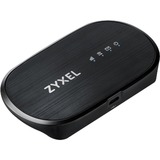 Zyxel WAH7601 Modem/router di rete cellulare Modem/router di rete cellulare, Nero, 802.11b, 802.11g, Wi-Fi 4 (802.11n), 4G, LTE, MicroSD (TransFlash)
