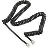 goobay 4m RJ-10 Cable cavo di rete Nero Nero, 4 m, Nero