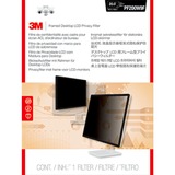 3M Filtro Privacy con cornice per monitor widescreen da 20", Sulla privacy 50,8 cm (20"), 16:9, Monitor, Filtro privacy con cornice per monitor, Antiriflesso