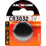 Ansmann 1516-0013 batteria per uso domestico Batteria monouso CR3032 Litio Batteria monouso, CR3032, Litio, 3 V, 1 pz, 550 mAh