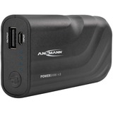 Ansmann 1700-0087 batteria portatile Ioni di Litio 4400 mAh Nero, Powerbank Nero, Nero, Telefono cellulare/smartphone, Orologio intelligente, Tablet, Attività, Carica, Ioni di Litio, 4400 mAh, AC