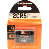 Ansmann 5020032 batteria per uso domestico Batteria monouso Litio Batteria monouso, Litio, 6 V, 2 pz, Nero, -40 - 60 °C