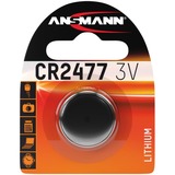 Ansmann CR2477 Batteria monouso Litio Batteria monouso, Litio, 3 V, 1 pz, 1000 mAh, 7,7 mm