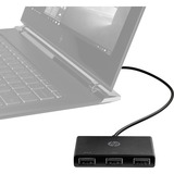 HP Hub USB-C to USB-A Nero, USB 3.2 Gen 1 (3.1 Gen 1) Type-C, USB 3.2 Gen 1 (3.1 Gen 1) Type-A, Nero, HP ZBook Studio G4 MWS HP ZBook 15 G4 HP ZBook 17 G4 HP ZBook 15u G4 HP ProBook x360 11 G1 EE HP..., Casa, 36,5 g
