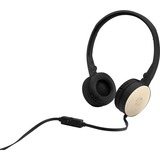 HP Stereo Headset H2800 (Black e Silk Gold) Nero/Oro, Cablato, Musica e Chiamate, 125 g, Auricolare, Nero, Oro