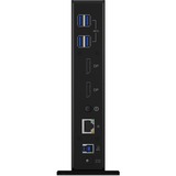 ICY BOX IB-DK2242AC Cablato USB 3.2 Gen 1 (3.1 Gen 1) Type-A Nero Nero, Cablato, USB 3.2 Gen 1 (3.1 Gen 1) Type-A, 3,5 mm, 10,100,1000 Mbit/s, Nero, 5000 Gbit/s