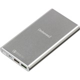 Intenso Q10000 batteria portatile Polimeri di litio (LiPo) 10000 mAh Argento, Powerbank argento, Argento, Universale, Rettangolo, Potenza, Polimeri di litio (LiPo), 10000 mAh