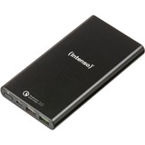 Intenso Q10000 batteria portatile Polimeri di litio (LiPo) 10000 mAh Nero, Powerbank Nero, Nero, Universale, Rettangolo, Potenza, Polimeri di litio (LiPo), 10000 mAh