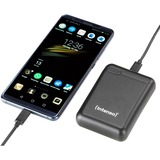 Intenso XS10000 Polimeri di litio (LiPo) 10000 mAh Nero, Powerbank  Nero, 10000 mAh, Polimeri di litio (LiPo), Nero