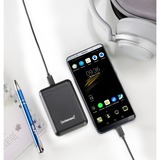 Intenso XS10000 Polimeri di litio (LiPo) 10000 mAh Nero, Powerbank  Nero, 10000 mAh, Polimeri di litio (LiPo), Nero