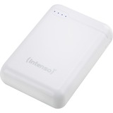 Intenso XS10000 batteria portatile Polimeri di litio (LiPo) 10000 mAh Bianco, Powerbank bianco, Bianco, Telefono cellulare/smartphone, Tablet, LED, Rettangolo, Potenza, status, Sì, Polimeri di litio (LiPo)
