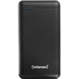 Intenso XS20000 Polimeri di litio (LiPo) 20000 mAh Nero Nero, 20000 mAh, Polimeri di litio (LiPo), 3,1 V, Nero