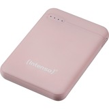 Intenso XS5000 Polimeri di litio (LiPo) 5000 mAh Rosa, Powerbank rosa, 5000 mAh, Polimeri di litio (LiPo), Rosa