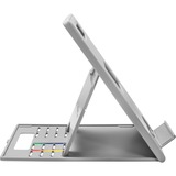 Kensington Base di raffreddamento e rialzo regolabile per laptop o tablet 14" SmartFit® Easy Riser™ Go Tablet grigio, Supporto per computer portatile, Grigio, 35,6 cm (14"), 360 g