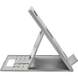 Kensington Base di raffreddamento e rialzo regolabile per laptop o tablet 14" SmartFit® Easy Riser™ Go Tablet, Stand grigio, Supporto per computer portatile, Grigio, 35,6 cm (14"), 360 g