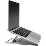 Kensington Base di raffreddamento e rialzo regolabile per laptop o tablet 14" SmartFit® Easy Riser™ Go Tablet, Stand grigio, Supporto per computer portatile, Grigio, 35,6 cm (14"), 360 g