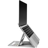 Kensington Base di raffreddamento e rialzo regolabile per laptop o tablet 14" SmartFit® Easy Riser™ Go Tablet, Stand grigio, Supporto per computer portatile, Grigio, 35,6 cm (14"), 360 g