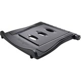 Kensington Base di raffreddamento per laptop SmartFit Easy Riser - Nero, Stand Nero, Supporto per computer portatile, Nero, 30,5 cm (12"), 43,2 cm (17"), 0 - 50°, 700 g