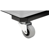 Kensington Carrello per armadietti con fori di bloccaggio, Skateboard Nero, Carrello da trasporto, Nero, 10 kg, 4 ruota(e), Gomma