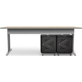 Kensington Carrello per armadietti con fori di bloccaggio, Skateboard Nero, Carrello da trasporto, Nero, 10 kg, 4 ruota(e), Gomma