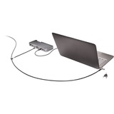 Kensington Doppio lucchetto per laptop con chiave MicroSaver® 2.0 Nero, Kensington, Chiave, Acciaio al carbonio, Nero