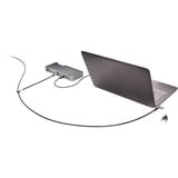 Kensington Doppio lucchetto per laptop con chiave MicroSaver® 2.0, Sicurezza Nero, Kensington, Chiave, Acciaio al carbonio, Nero