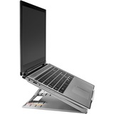 Kensington K:Easy Riser Go 17" grigio, Supporto per computer portatile, Grigio, 43,2 cm (17"), 560 g