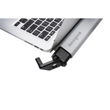 Kensington Locking station per laptop 2.0 con Microsaver 2.0 argento/Nero, Kensington, Chiave circolare, Alluminio, Argento