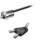 Kensington Lucchetto con chiave per laptop MicroSaver 2.0, Sicurezza Nero, Kensington, Chiave, Acciaio al carbonio, Nero, Argento