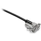 Kensington Lucchetto con chiave per laptop MicroSaver 2.0, Sicurezza Nero, Kensington, Chiave, Acciaio al carbonio, Nero, Argento