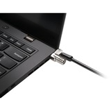 Kensington Lucchetto con chiave per laptop MicroSaver® 2.0 Nero, Kensington, Chiave, Acciaio al carbonio, Nero, Argento