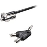Kensington Lucchetto con chiave per laptop MicroSaver® 2.0, Sicurezza Nero, Kensington, Chiave, Acciaio al carbonio, Nero, Argento