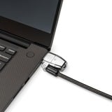 Kensington Lucchetto universale per laptop con chiave ClickSafe 2.0, Castello Nero, 1,8 m, Kensington, Chiave, Acciaio al carbonio, Nero