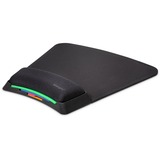 Kensington Mouse pad SmartFit® Nero, Nero, Monocromatico, Riposo del polso, Tappetino per mouse per gioco da computer