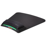 Kensington Mouse pad SmartFit®, Tappetino per mouse Nero, Nero, Monocromatico, Riposo del polso, Tappetino per mouse per gioco da computer