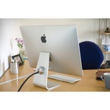 Kensington Sicura SafeDome™-ClickSafe con lucchetto con chiave per iMac 1,5 m, Kensington, Chiave circolare, Acciaio al carbonio, Argento