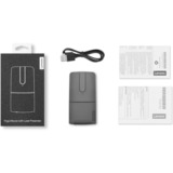 Lenovo Yoga mouse Ambidestro RF Wireless Ottico 1600 DPI, Presentatore grigio, Ambidestro, Ottico, RF Wireless, 1600 DPI, Grigio