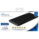 MediaRange MR754 batteria portatile Polimeri di litio (LiPo) 25000 mAh Nero, Powerbank  Nero, 25000 mAh, Polimeri di litio (LiPo), 3,7 V, Nero