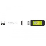 Navilock NL-701US ricevitore GPS USB 56 canali Nero Nero, USB, 162 dBmW, 56 canali, u-blox 7, L1, 4200 MHz