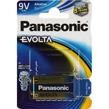 Panasonic Evolta Batteria monouso Alcalino argento, Batteria monouso, Alcalino, 9 V, 1 pz, Blu, IEC