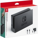 Nintendo Switch Dock Set Sistema di ricarica Nero, Sistema di ricarica, Nintendo Switch, Nero, 1,5 m, 3, 1, AC, HDMI