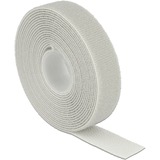 DeLOCK 18279 Velcro Grigio 1 pz, Fascette ferma-cavo grigio, Grigio, 20 mm, 3 m, 1 pz, Sacchetto di politene